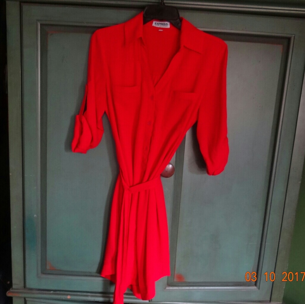 Express Red Dress